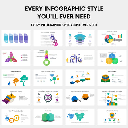 The Ultimate Infographics Bundle: 10,000+ Editable Infographics