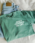 Jesus Changed My Life Women T-Shirt